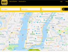 Tablet Screenshot of hvacyellowpages.com